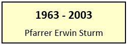 Pfarrer Sturm